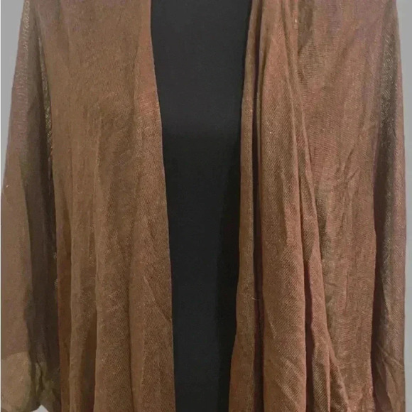 INC Rose or Brown Colored Kimono One Size NWT - Picture 2 of 12